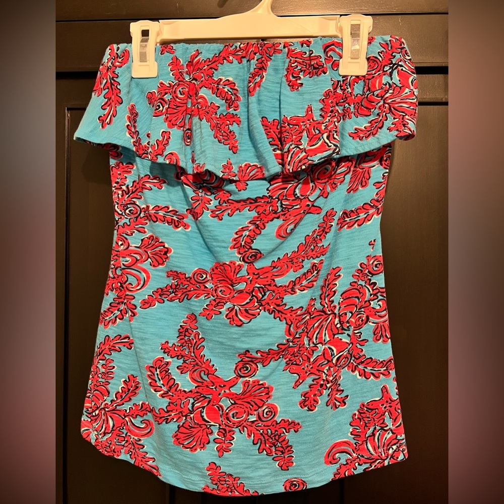 Lilly Pulitzer Strapless Top